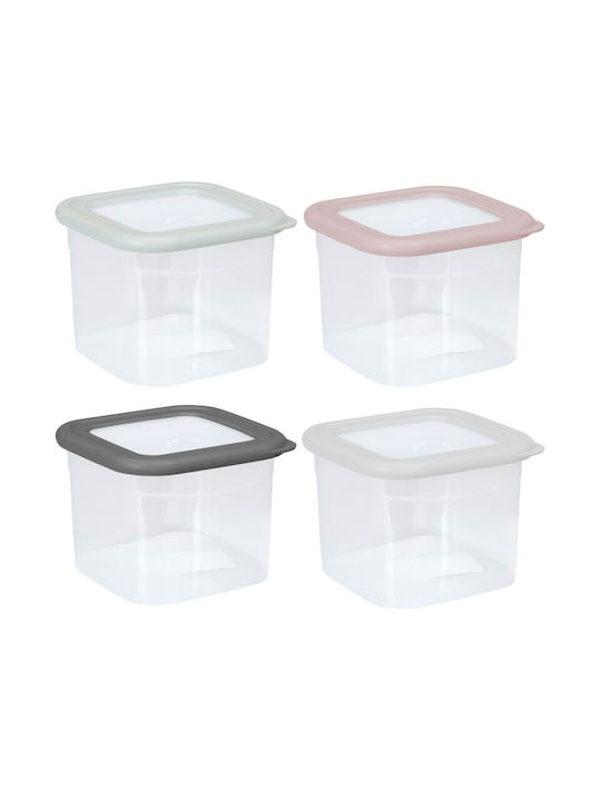 Viosarp Plastic Lunch Box Transparent 550ml NO568