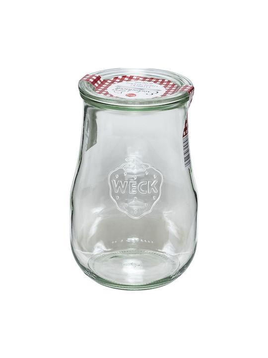 Weck Vaza Uz General cu capac Sticlă Transparent 1750ml