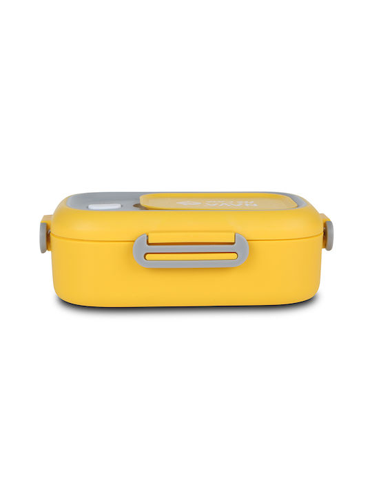 Nava Inox Lunch Box Yellow 800ml