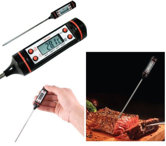 Stabplast Digital Lebensmittelthermometer Kochen mit Sonde -20°C / +80°C