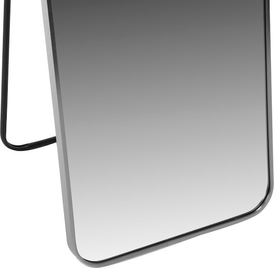 HomeMarkt Boely Boden- oder Standspiegel mit Silber Aluminium Rahmen 160x39cm