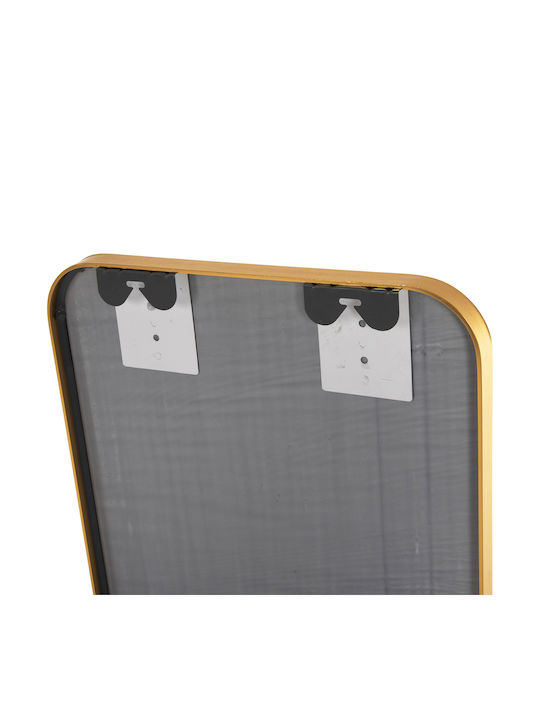 HomeMarkt Boely Boden- oder Standspiegel mit Gold Aluminium Rahmen 160x39cm