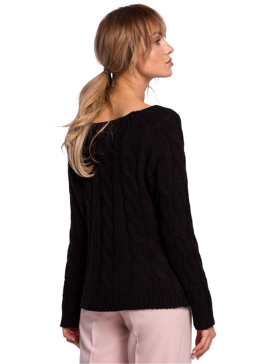 MOE Women's Long Sleeve Sweater Black