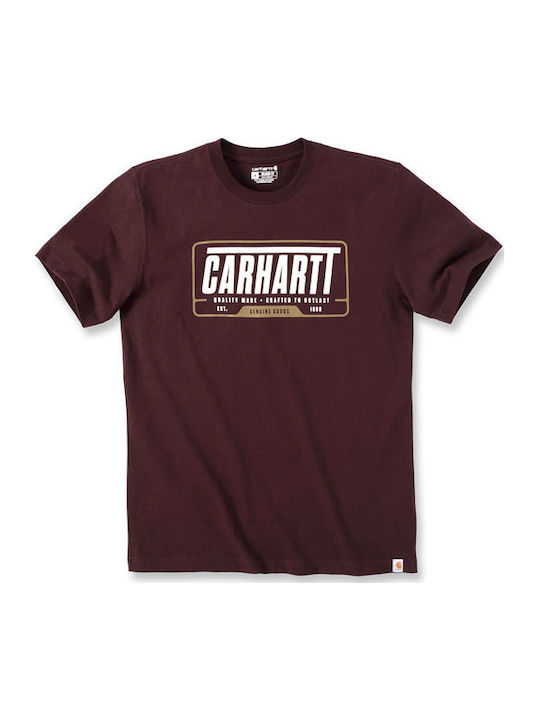 T-shirt Burgundy