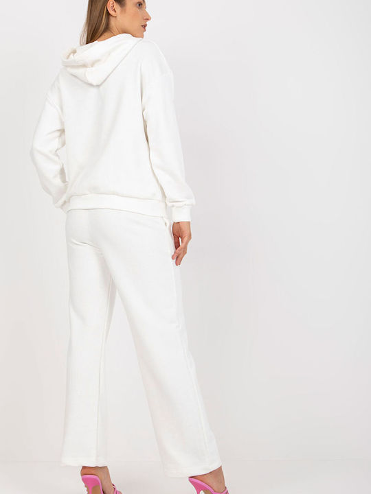 Fancy Women's White Set with Trousers