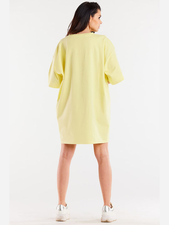 Infinite You M255 Mini Kleid YELLOW M255