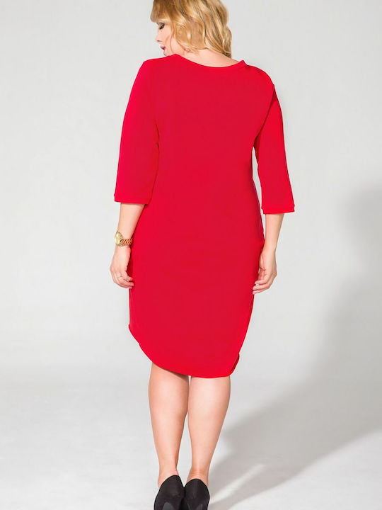 Tessita Mini Kleid Rot