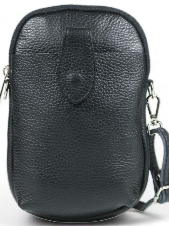 Passaggio Leather Leather Women's Mobile Bag Black