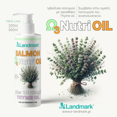 Landmark Ω3 Salmon Oil for Dogs 200ml