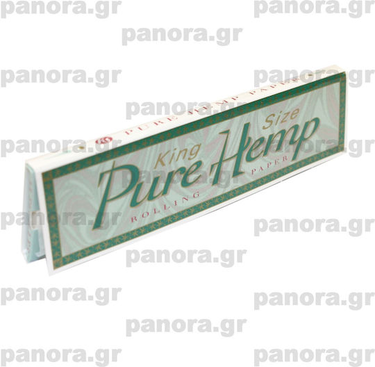 Pure Hemp Листчета за свиване на цигари King Size 33 листове 1бр
