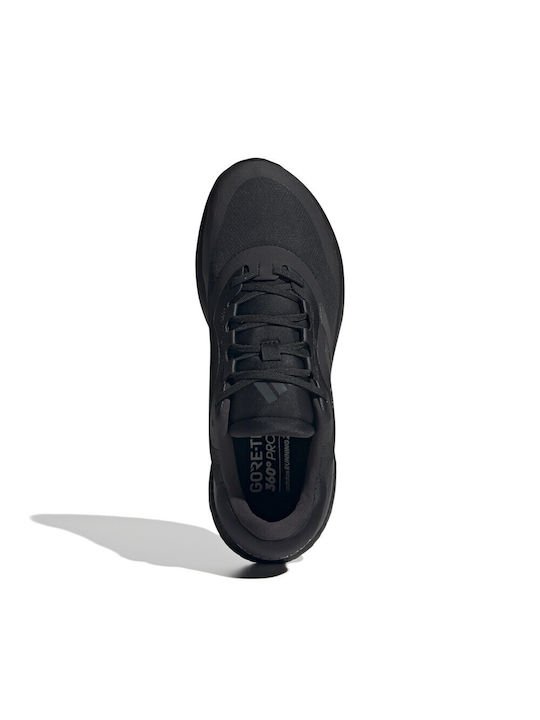 Adidas Supernova 3 GTX Men's Running Sport Shoes Black Waterproof Gore-Tex Membrane
