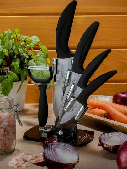 Edenberg Set of Knives with Ceramic Base 6 Pieces