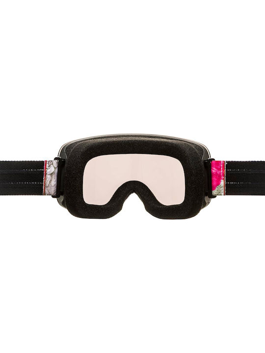 Alpina Ski & Snowboard Goggles Kids Black with Lens in Black Color