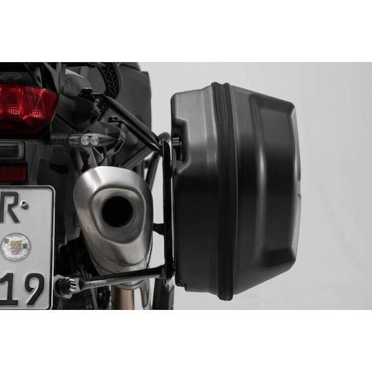 SW-Motech Σετ Πλαϊνές Βαλίτσες Μοτοσυκλέτας 25lt σε Μαύρο Χρώμα