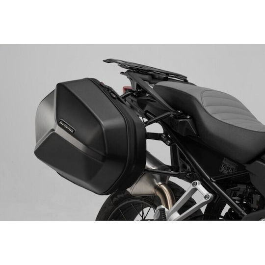 SW-Motech Σετ Πλαϊνές Βαλίτσες Μοτοσυκλέτας 25lt σε Μαύρο Χρώμα