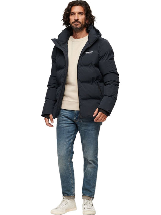 M D3 Sdcd Winter Jacket Puffer Navy Blue