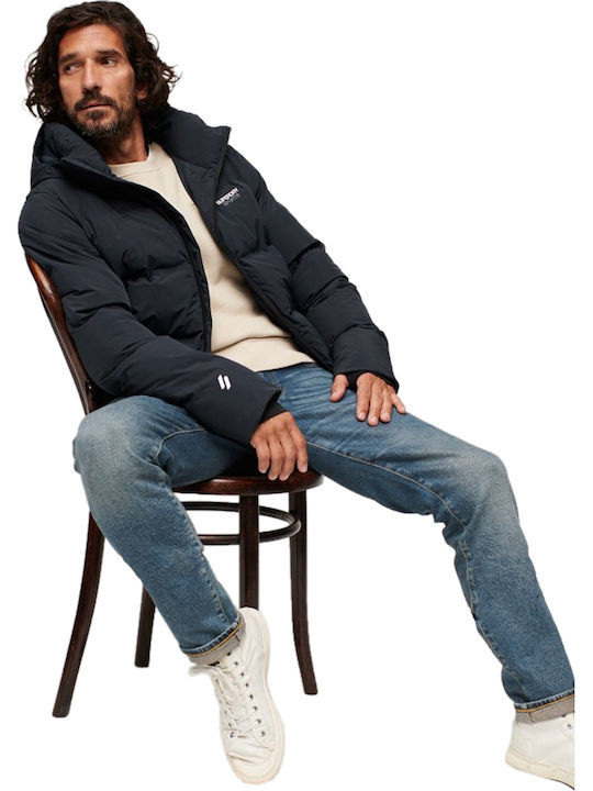 M D3 Sdcd Winter Jacket Puffer Navy Blue