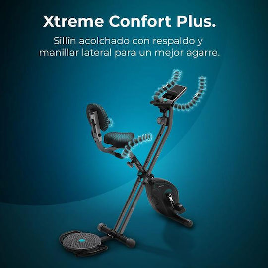 Cecotec DrumFit X-Bike 3000 Neo Pro Αναδιπλούμενο Όρθιο Ποδήλατο Γυμναστικής Μαγνητικό με Ροδάκια