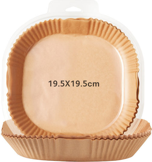 Izzy Non-stick Papers for Air Fryer 20x20cm 50pcs