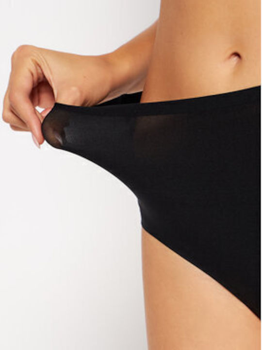 Hochtailliert Damen Brasilien Nahtlos Black