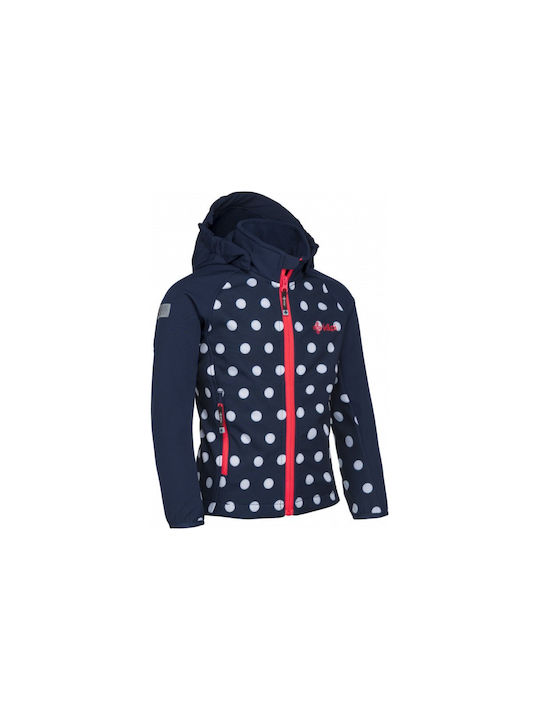 Kilpi Kids Sports Jacket with Hood Dark Blue