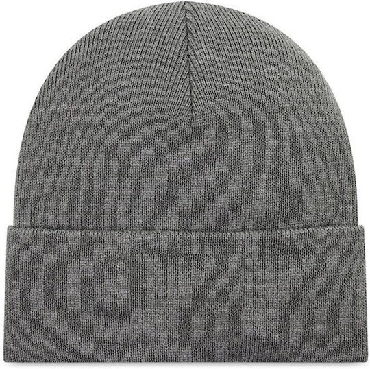 City Trek Heavyweight Beanie Unisex Σκούφος Πλεκτός σε Γκρι χρώμα