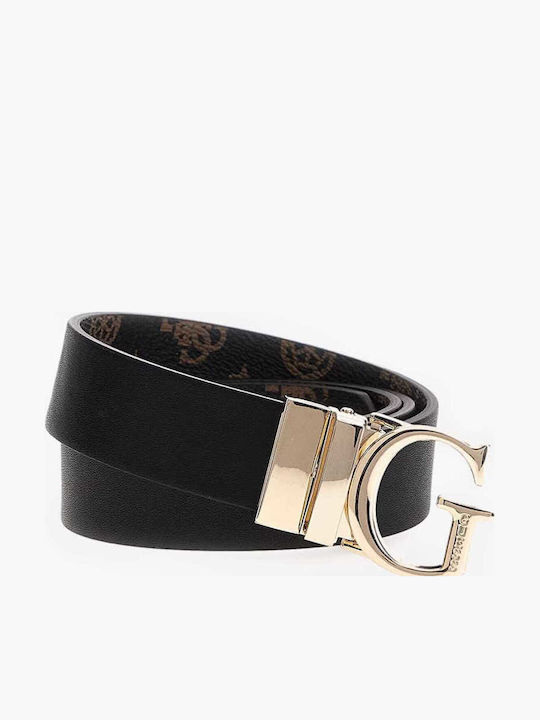 Leather Women's Belt Brown