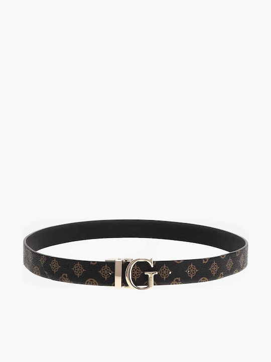 Leather Women's Belt Brown