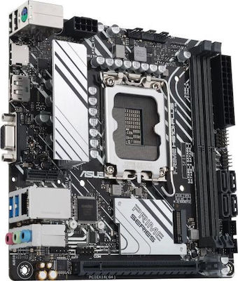 Asus Prime H610I-PLUS-CSM Placă de bază Mini ITX cu Intel 1700 Socket