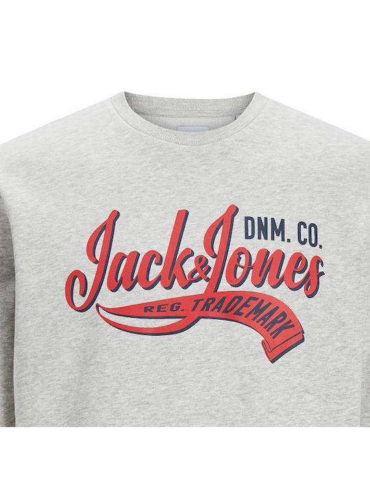 Jack & Jones Sweat Ανδρικό Φούτερ ΛΕΥΚΟ