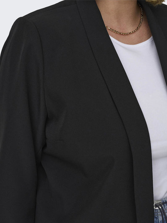 Only Lung Blazer pentru femei Sacou Black