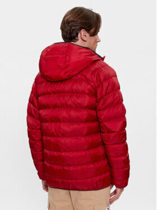 Tommy Hilfiger Jacket Puffer Red.