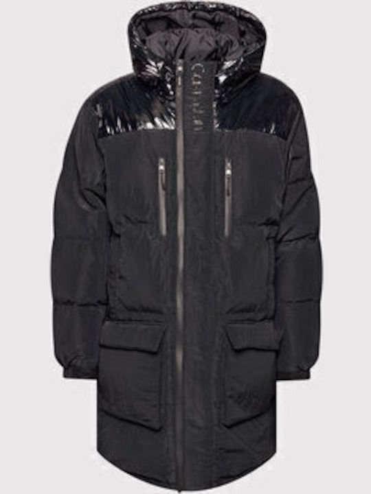 Geacă de iarnă Puffer Negru