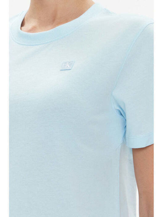 Calvin Klein Damen T-shirt Hellblau