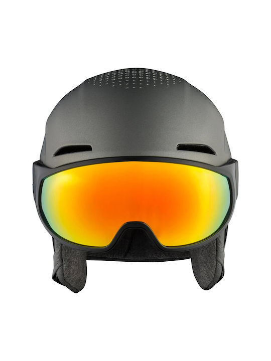 Alpina Oro Ski & Snowboard Helm in Gray Farbe