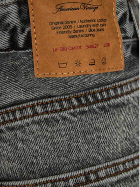 Damenjeans in Karotten-Passform Gray
