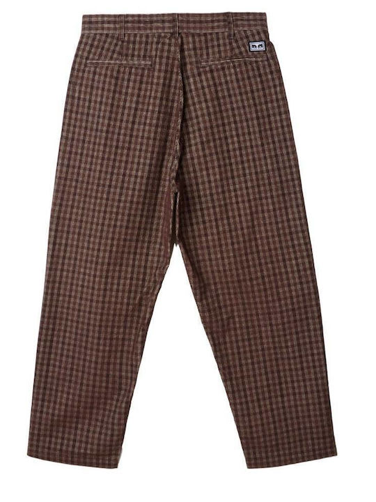 Γυναικείο Υφασμάτινο Παντελόνι Brown