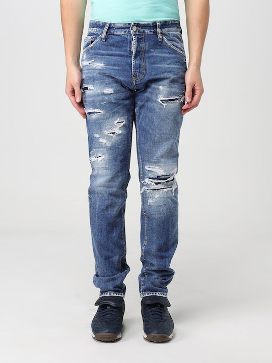 Dsquared2 Men's Jeans Pants in Slim Fit JeanBlue
