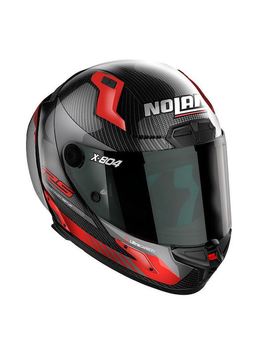 Nolan X-804 Rs Hot Lap Full Face Helmet ECE 22.06