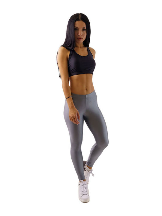 My Wrap Women's Long Legging Shiny Grey