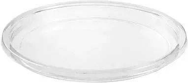 Ecocraft Disposable Plastic PET Tableware for Salads Transparent 25pcs