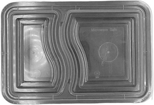 Ecocraft Disposable Plastic PP Tableware Black 50pcs