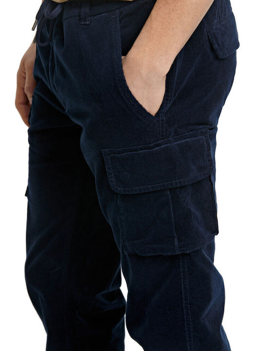 Trousers Cargo Navy Blue