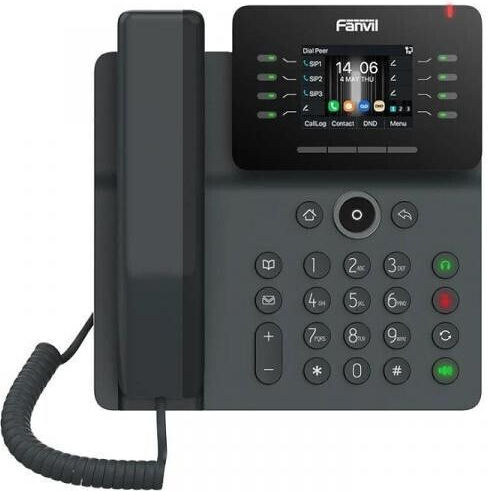 Fanvil V63 Ενσύρματο Τηλέφωνο IP Μαύρο