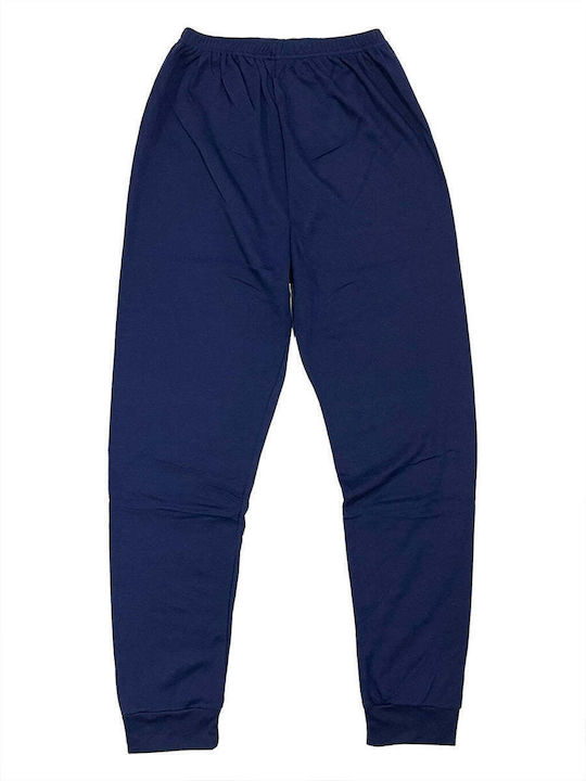 Ustyle Men's Winter Pajamas Set Blue