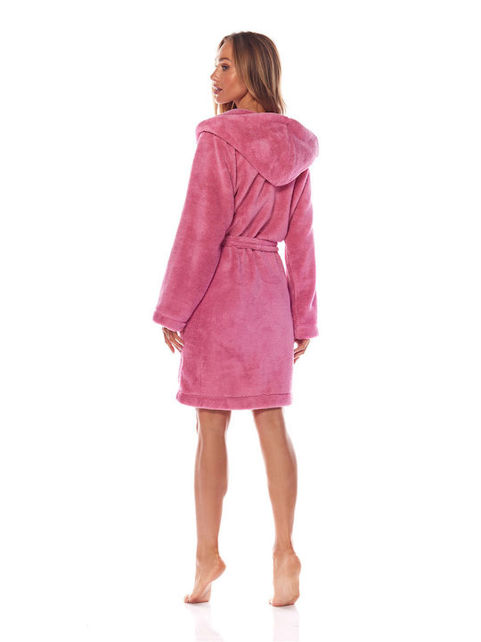 L&L Collection Women's Winter Pajama Robe Candy.