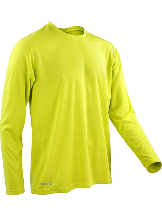 Result Pentru bărbați Mâneci scurte Promotional Tricou Lime Green