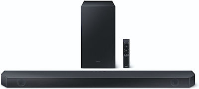 Samsung Q-Soundbar HW-Q610GC (2023) Soundbar 360W 3.1.2 με Ασύρματο Subwoofer και Τηλεχειριστήριο Μαύρο