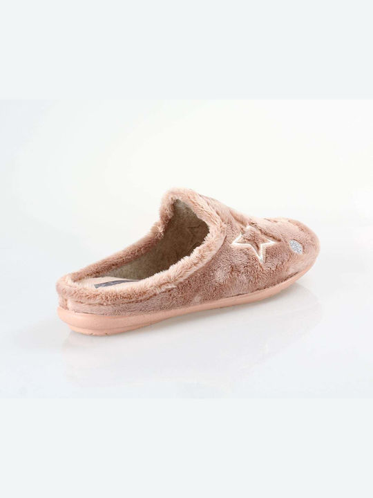 FAME Winter Women's Slippers in Pink color