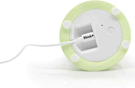 Dhink Nachtlicht Für Das Kinderzimmer LED Lama Mit Batterien Rosa
